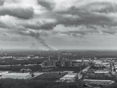 A coal-fired power plant in Germany, which derives about 27 percent of its national electricity from coal.