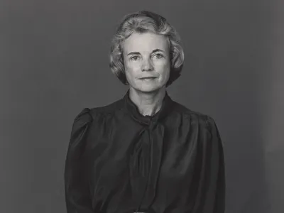 Sandra Day O&#39;Connor, Michael Arthur Worden Evans, circa 1982