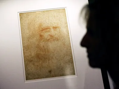 A self-portrait of Leonardo da Vinci